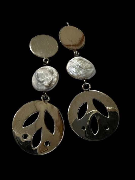 Aretes dobles Calado Helecho